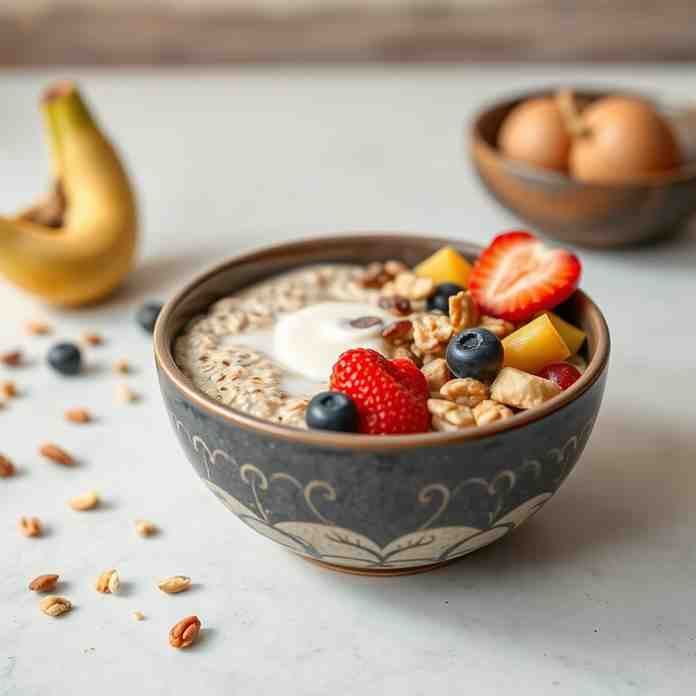 Healthy Müesli Overnight Oats - Dairy-Free & Digestion-Friendly